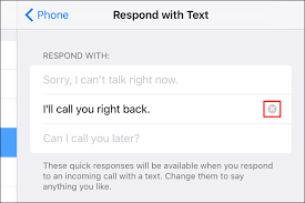 Unlike ios, there have been many options for automatic responses on android smartphones for quite some time. How To Customize The Respond With Text Messages To Calls On Iphone