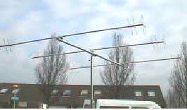 two element 3 band mini beam antenna