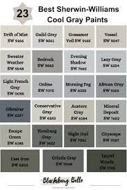 cool gray paints trend