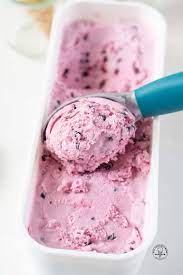 huckleberry ice cream ice cream from