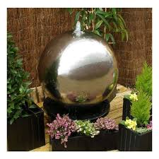 H60cm Polished Sphere Stainless Steel