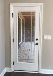 Back Door With Prairie Window Grids