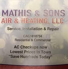 Mathis & sons construction, inc. Mathis Sons Air And Heating Home Facebook