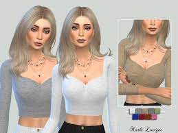 crop tops s the sims 4 catalog