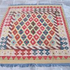 turkish handmade wool rug multicolor