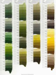 Dmc Tapestry Wool Color Chart Scan Pg 3 Yarn Colors