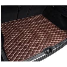 leather car boot liner cargo rear