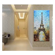 Hand Painted Artwork Parisian Canvas