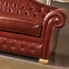 Italian Oned Upholstered Brown