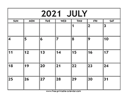 We have listed here online, printable, word, excel, pdf and blank calendar for july 2021. July 2021 Calendar Template Free Printable Calendar Com