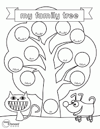Colors of the world coloring book, 96 pages $ 2.49. Kids Printable Family Tree Coloring Home
