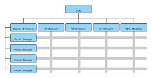 Simple Organizational Structure Online Charts Collection
