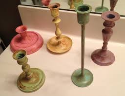 Paint Brass Candlesticks With Acrylic