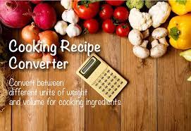 cooking recipe converter