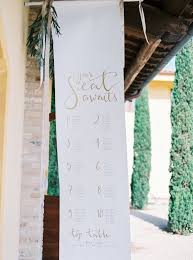 We Found The Prettiest Seating Chart Ever Wedding Seating