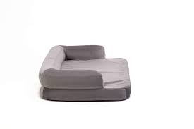 grey stretch bed lebed