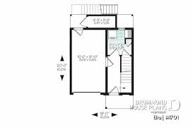 Garage 1701 Drummond House Plans
