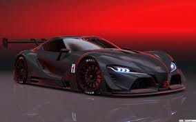 There are cars … and then there are supercars. Black Toyota Ft 1 Sport Car Hd Wallpaper Download