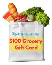 Can i purchase a gift card from walmart grocery? 100 Grocery Gift Card Giveaway Steamy Kitchen Recipes Giveaways