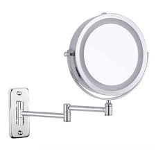 double sided led lighted mirror