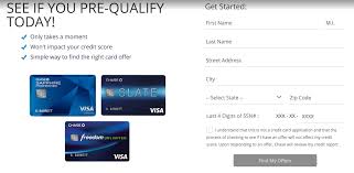chase credit card pre approval how to
