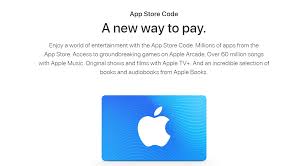 apple gift cards available for