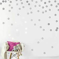 Glitter Polka Dot Wall Stickers Spots