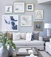 23 blue and gray living room ideas