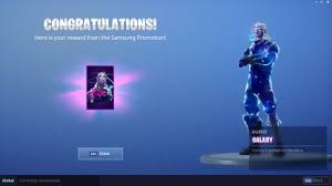 Download and install fortnite from the galaxy apps store. Fortnite Galaxy Skin Set Styles Gamewith
