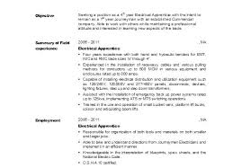 Electrician Helper Resume Resume Apprentice Electrician Resume Cover