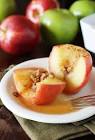 baked apples with honey syrup