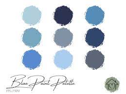 Blues Ppg Paint Palette Paint Color