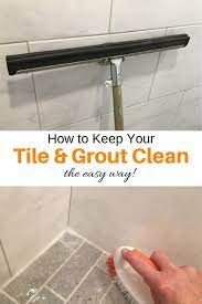 tile grout how to keep it clean the
