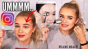 testing insram makeup hacks uhhh