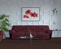 color carpet goes with burgundy sofa