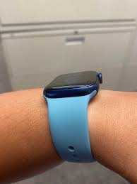 You were perfectly happy with your iphone, ipad, imac, and. Just Love This New Combination Blue Apple Watch Series 6 And The Cactus Sport Band Applewatch