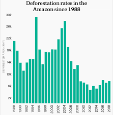 Chart Showing Deforestation Rates Since 1988 Abc News