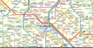 a lovely paris metro map pins cultural