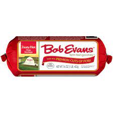 bob evans zesty hot pork sausage 16 oz