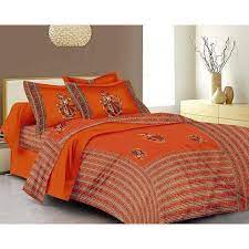 jaipuri printed double bedsheet set of