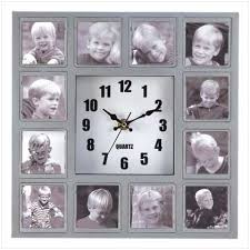 Photo Collage Wall Clock