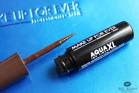 make up for ever aqua xl ink liner in