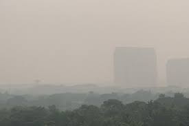 Haze synonyms, haze pronunciation, haze translation, english dictionary definition of haze. Haze Smothers Northern India