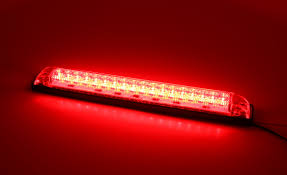 Red Or Amber Led Light Strip Heavy Duty 12vdc 8 Length Pilotlights Net
