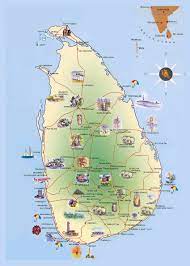 maps of sri lanka detailed map of sri