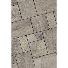 Tahoe Patio On A Pallet Rectangle Cascade Concrete Paver 114 Pieces 70 5 Sq Ft Pallet