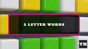 5 letter words with a in the middle