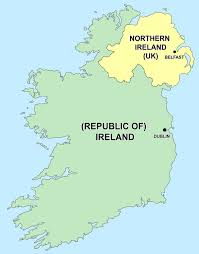 Írország hivatalosan kétnyelvű és multikulturális állam, az angol és az ír is hivatalos nyelv, így tökéletes választás, ha angolul vagy írül szeretnél anyanyelvi környezetben tanulni. Terkep Eszak Irorszag Irorszag Terkep Eszak Irorszag Irorszag Eszak Europaban Europa