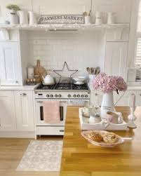 farmhouse decor above kitchen cabinets