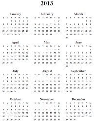 2013 Calendar Template Rome Fontanacountryinn Com